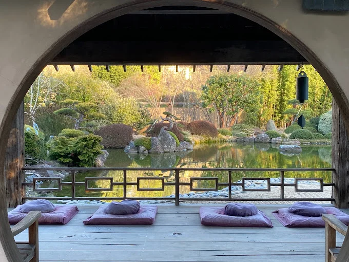 Japanese meditation garden